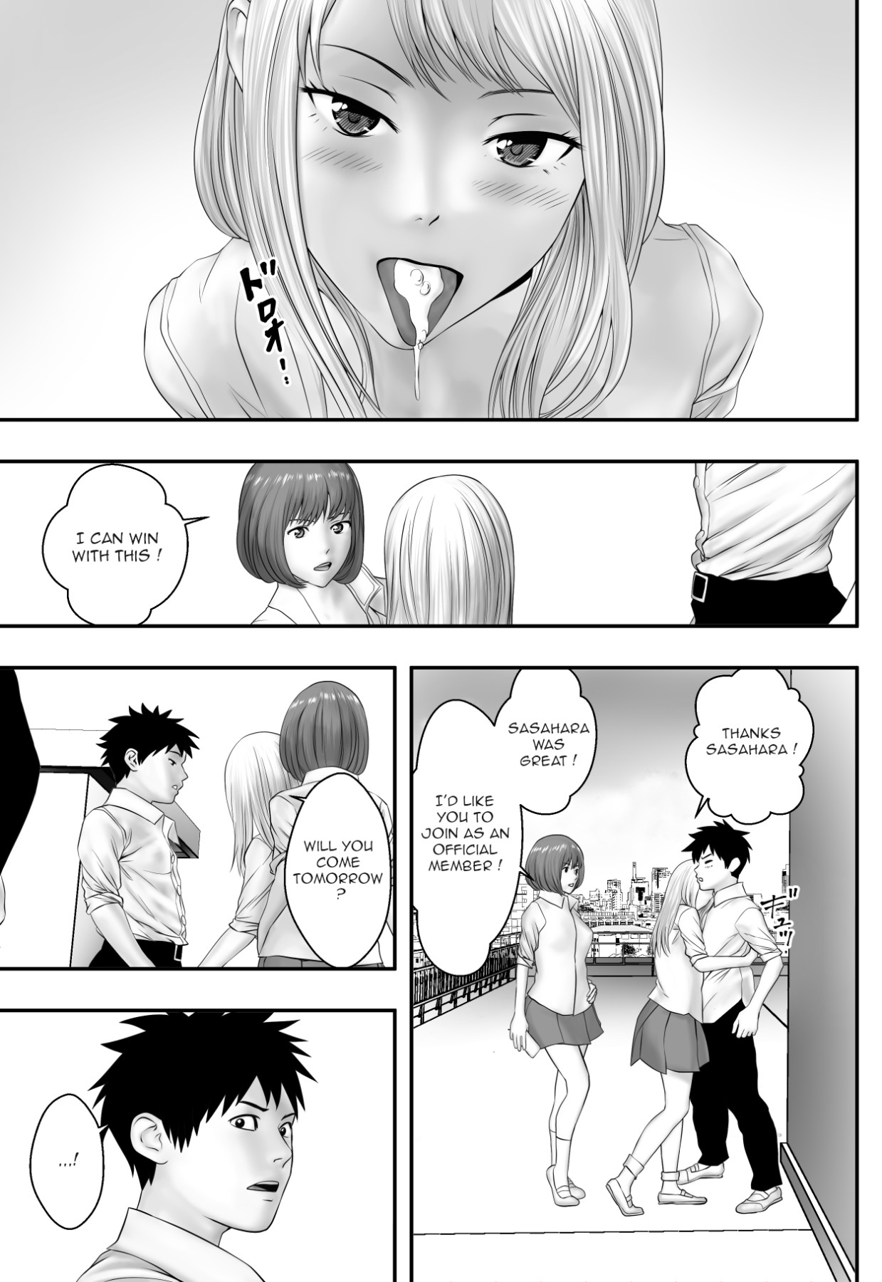 Hentai Manga Comic-Rooftop Club-Read-16